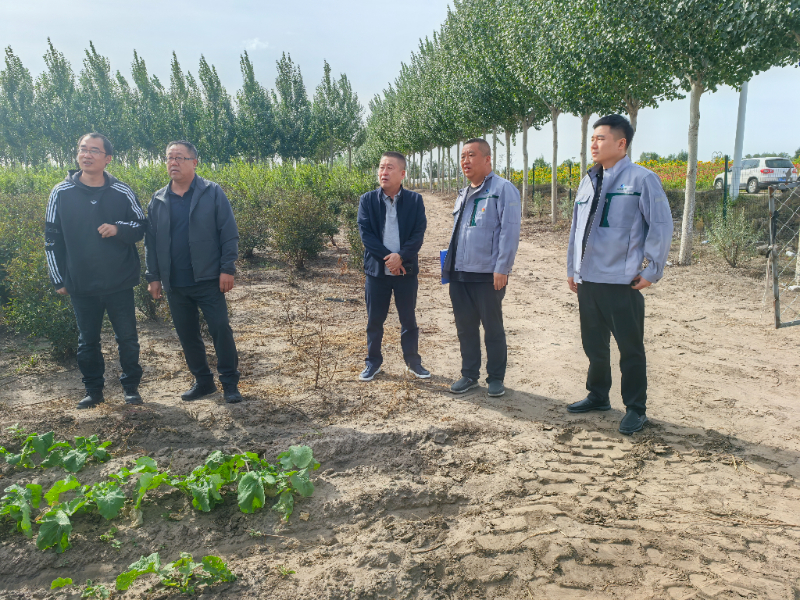 集團(tuán)公司黨委委員、總工程師金光伍一行深入城投園林綠化公司開(kāi)展生產(chǎn)運(yùn)營(yíng)及安全生產(chǎn)情況指導(dǎo)工作